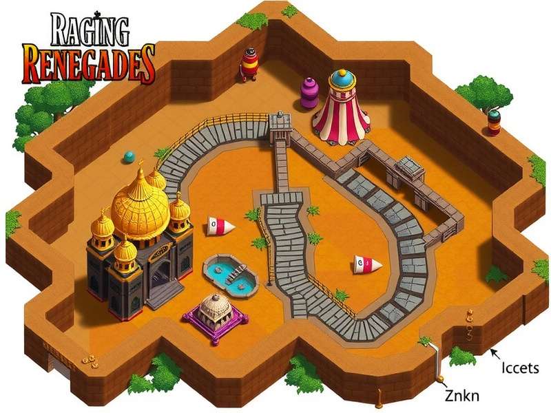 Upcoming Indian-themed map Rajasthan Fortress Concept Map